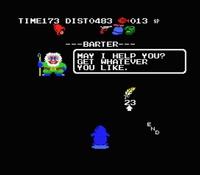 une photo d'Ã©cran de Penguin Adventure sur MSX